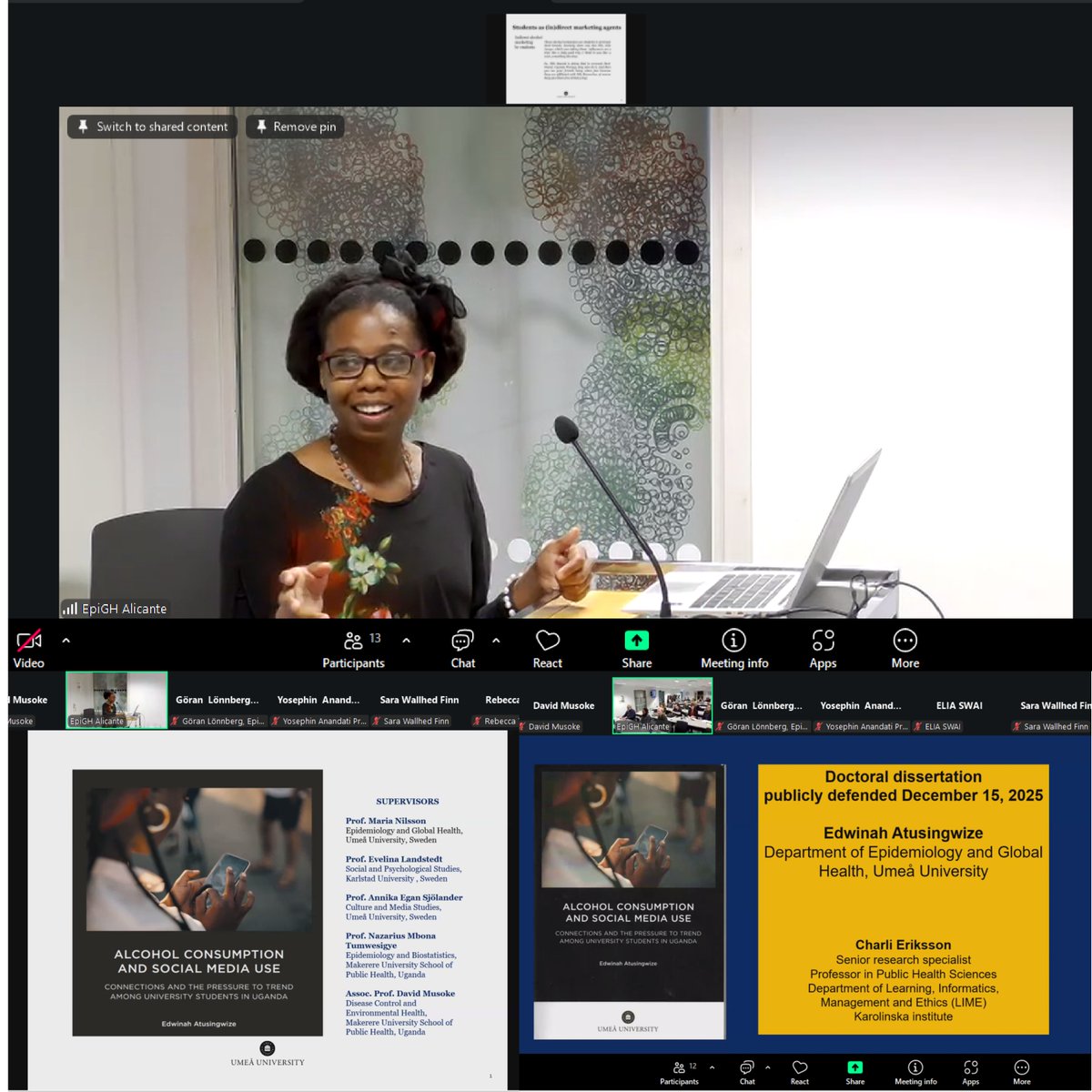 Makerere University School of Public Health tweet media