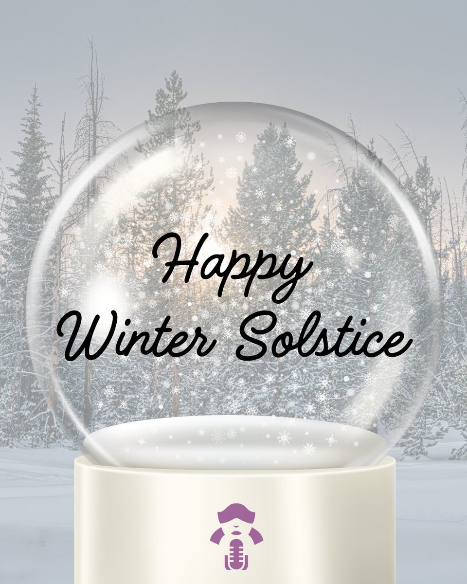 Happy Winter Solstice! Today, we celebrate the return of light, longer days, and the coming of the new year.