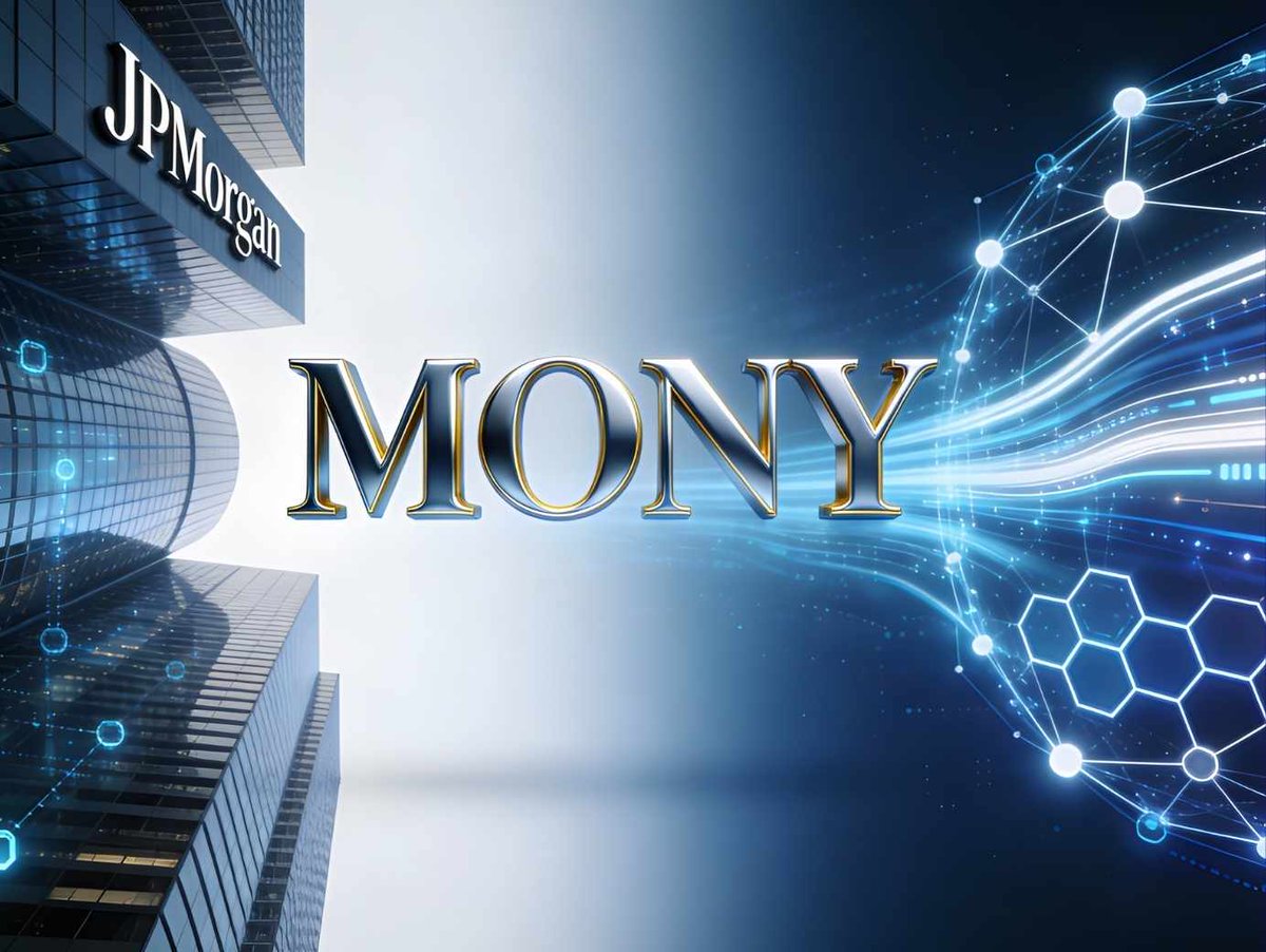 JPMorgan just moved money markets on-chain.

A $4T bank launched its first tokenized money-market fund on Ethereum.
Not a test. Not hype. Real capital.
This is how Wall Street adopts blockchain.

👇
 df.media/jpmorgan-token…

#JPMorgan #Ethereum #Tokenization #FinanceNews #Crypto