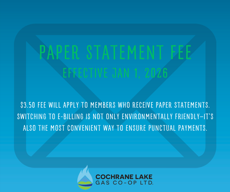 Cochrane Lake Gas Co-Op Ltd. tweet media