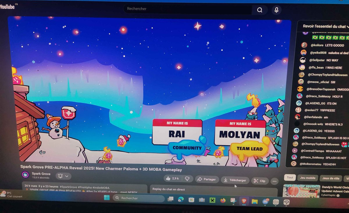 It's official! It is a pleasure to bring my voice for this #SparkTime !! ✨

It's my first time ever being in a video as the main focus, and seeing these reactions on live was quite overwhelming! 😆

Genuinely, thank you, all of you for the great reception 💙

#SparkGrove