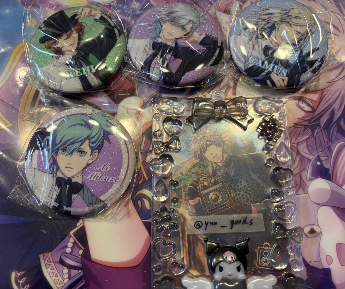 うたプリ TABOO NIGHT XXXX タブナイ ガチャガチャ 缶バッジ 譲→嶺二A