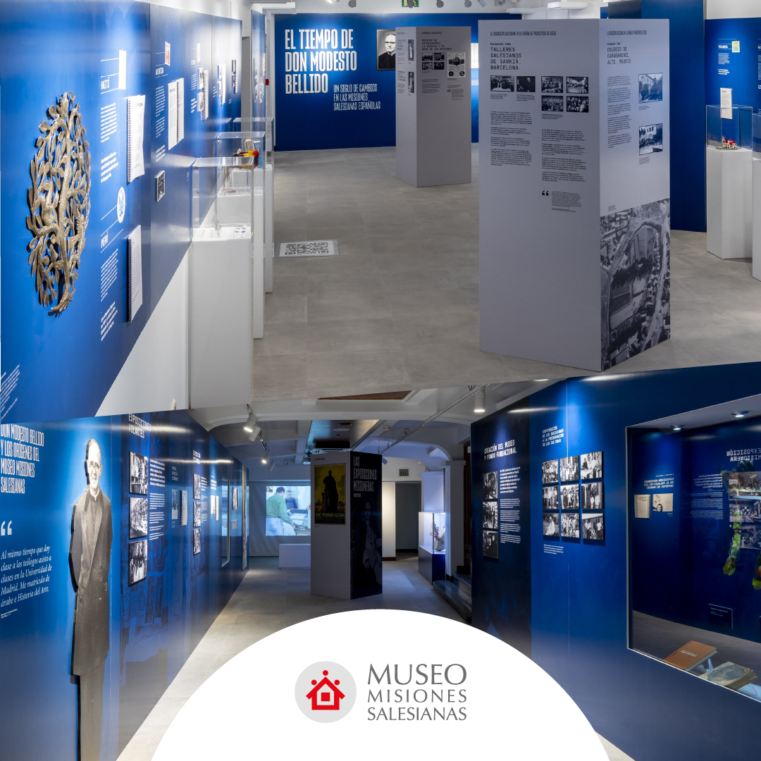 MSalesianas's tweet image. 🎉 150 años de misiones salesianas en nuestro #MuseoMS
‘La aventura valdrá la pena’.
'El tiempo de don Modesto Bellido' (hasta 10/01)
📍 C/ Lisboa, 4 (Madrid) 🎟️ Gratis
⏰ Mar–Sáb 10–14 | Vie 16–20 (festivos cerrado)
🗓️ Hasta 31/07/2026
Visita virtual 👇
f.mtr.cool/nwspdiiigx