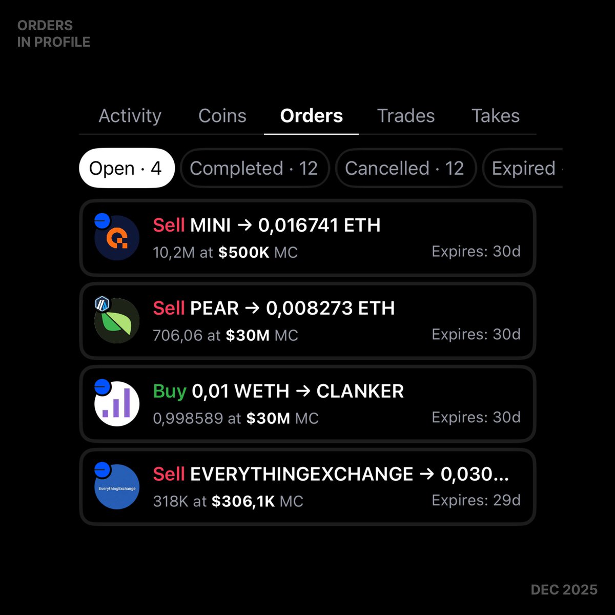 Interface tweet media