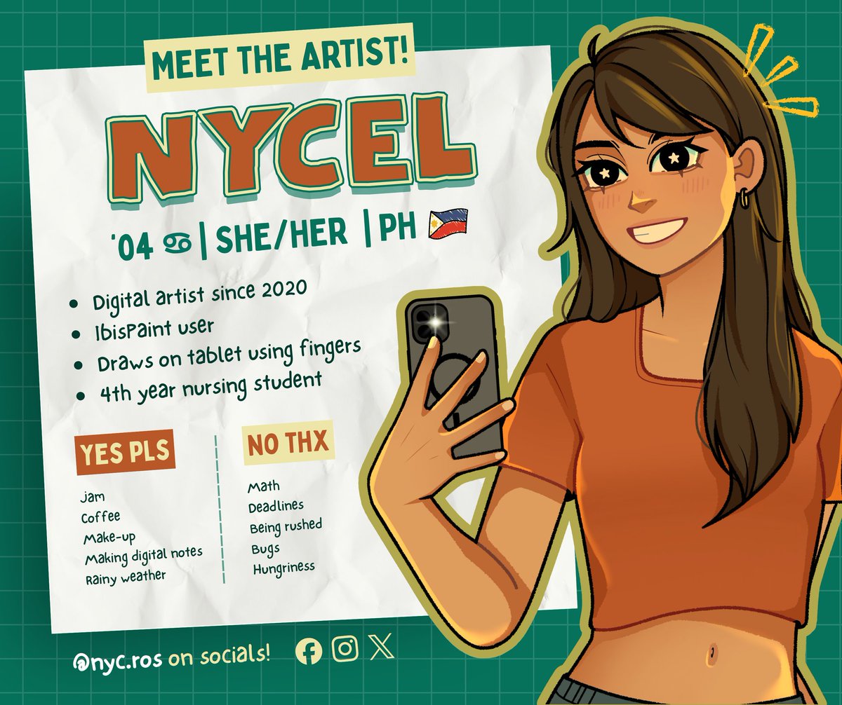 meet the artist 2025 ˚⟡˖ ࣪

#meettheartist #artph #ibispaint