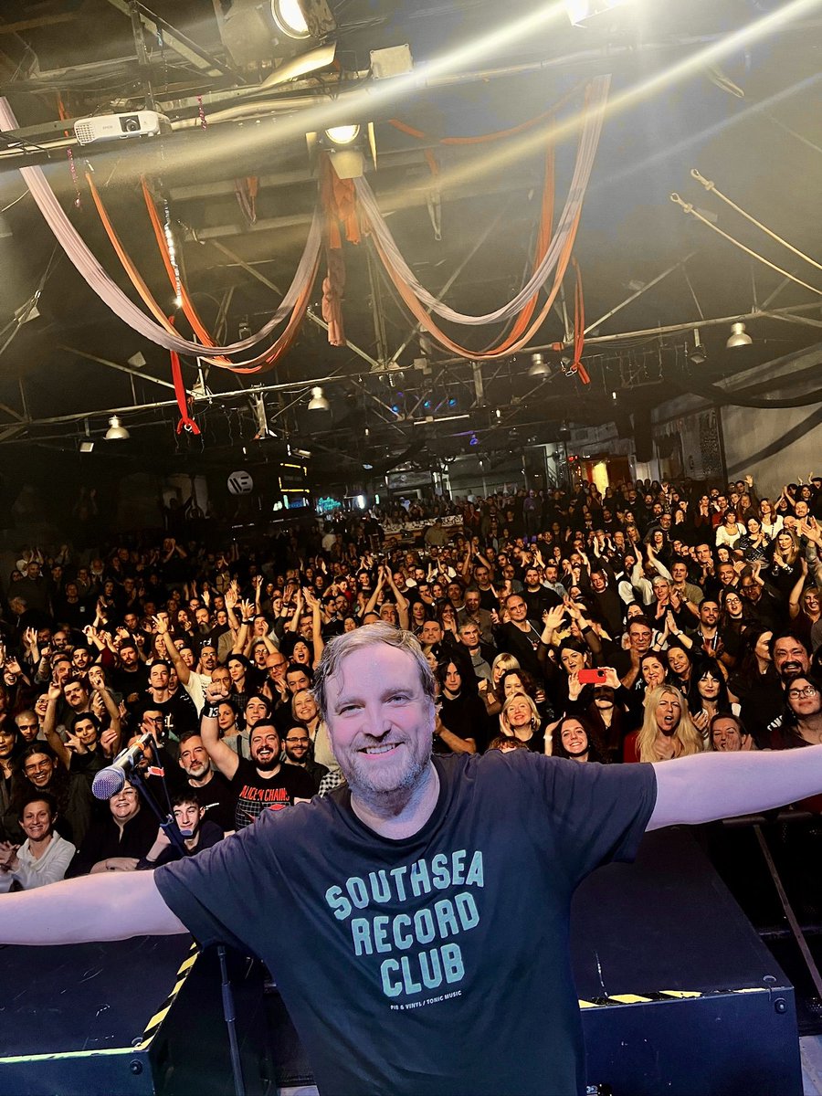 We’re back in England after a great final show at WE in Thessaloniki 🇬🇷 to wrap up our 25th Anniversary Tour. 

What an amazing time we had out on the road: 24 shows across 13 countries since October. Thanks to everyone who came along ❤️

#25YearsOfStarsailor