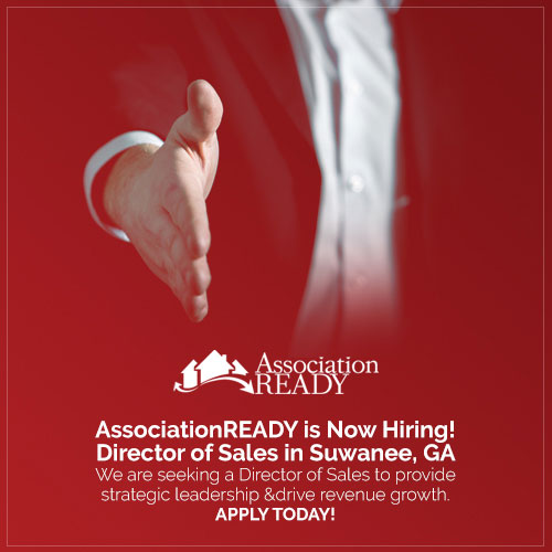 <a href="/AssnREADY/">AssociationREADY</a> is hiring a Director of Sales to help lead the next phase of growth at AssociationREADY. Drive revenue, scale teams, and lead GTM for innovative products in the HOA industry. Suwanee, GA with National Travel bit.ly/4rW8Tf1