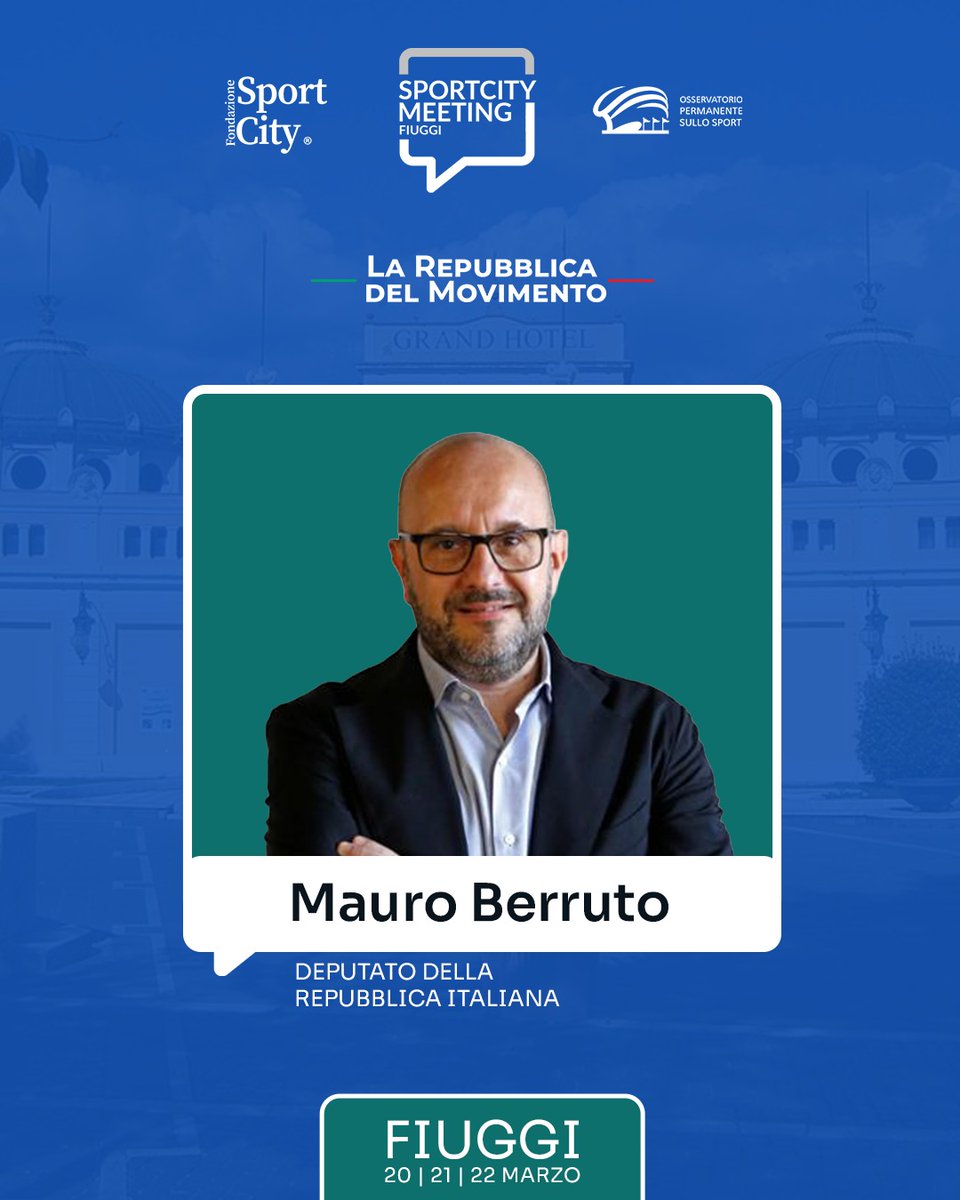Anche <a href="/mauroberruto/">Mauro Berruto</a> allo #SportcityMeeting 2026