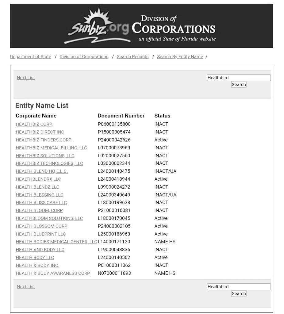 #Corrupción▪️ESCÁNDALO DE CONTRATOS TRUCHOS ESTALLA 💬 El caso #Healthbird cuestiona transparencia del Gobierno de <a href="/DanielNoboaOk/">Daniel Noboa Azin</a>. No existe en registros de Corporaciones de Florida y Gobierno dice que pertenece al conglomerado One Nest. Piden intervención de Asamblea Nacional.