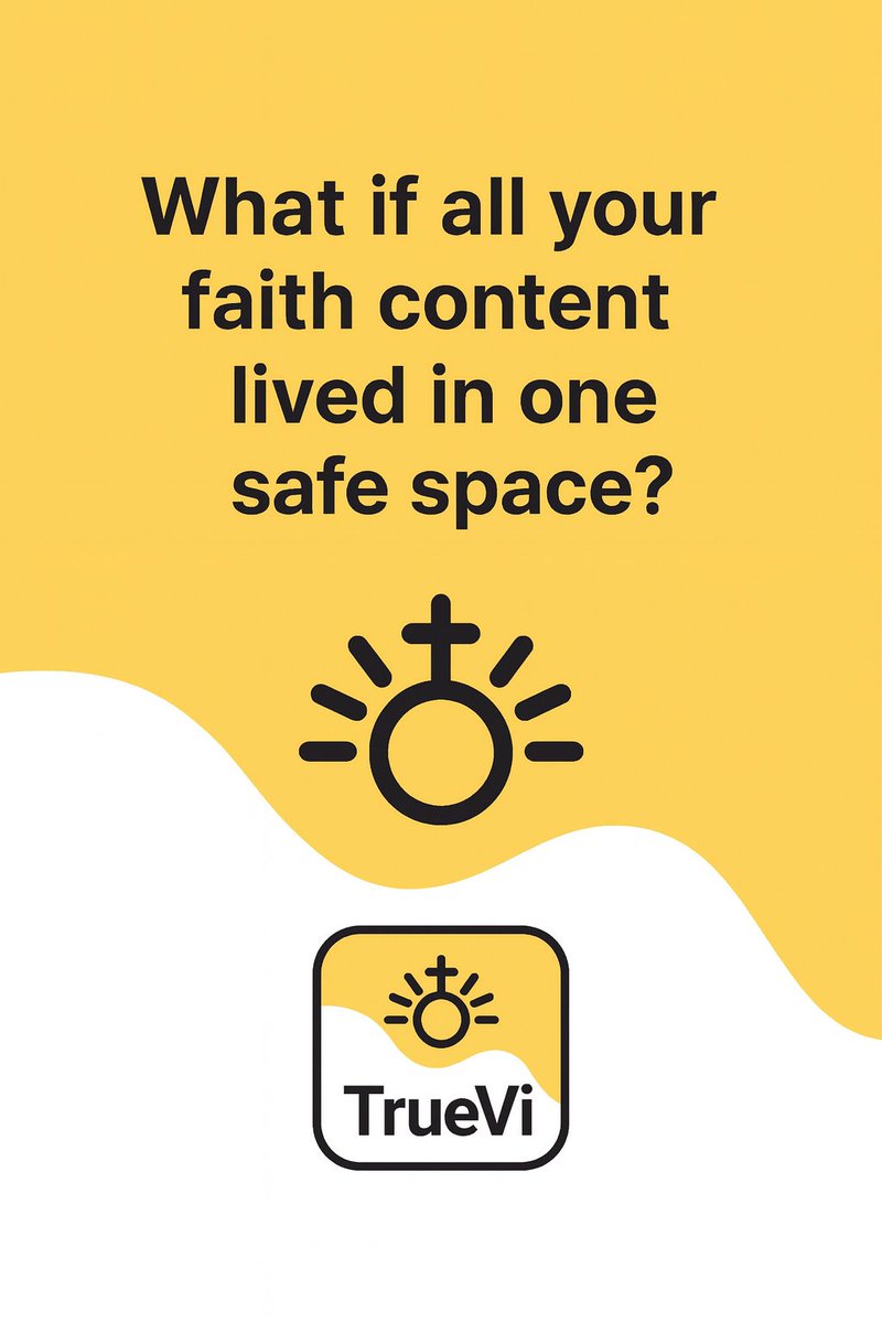 TrueviOfficial's tweet image. The holidays bring families, friends, and moments that matter ✨
It sparked a thought — what if uplifting, faith-filled content lived under one welcoming roof?
A space for clarity, calm, and connection.

#2026 #TrueVi 💛 #FaithAndFamily #PositiveContent