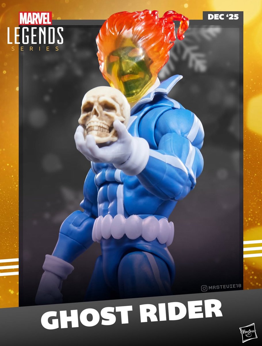 Don’t forget the extra Ghostrider head that I made. It’s co-molded for that cool effect.