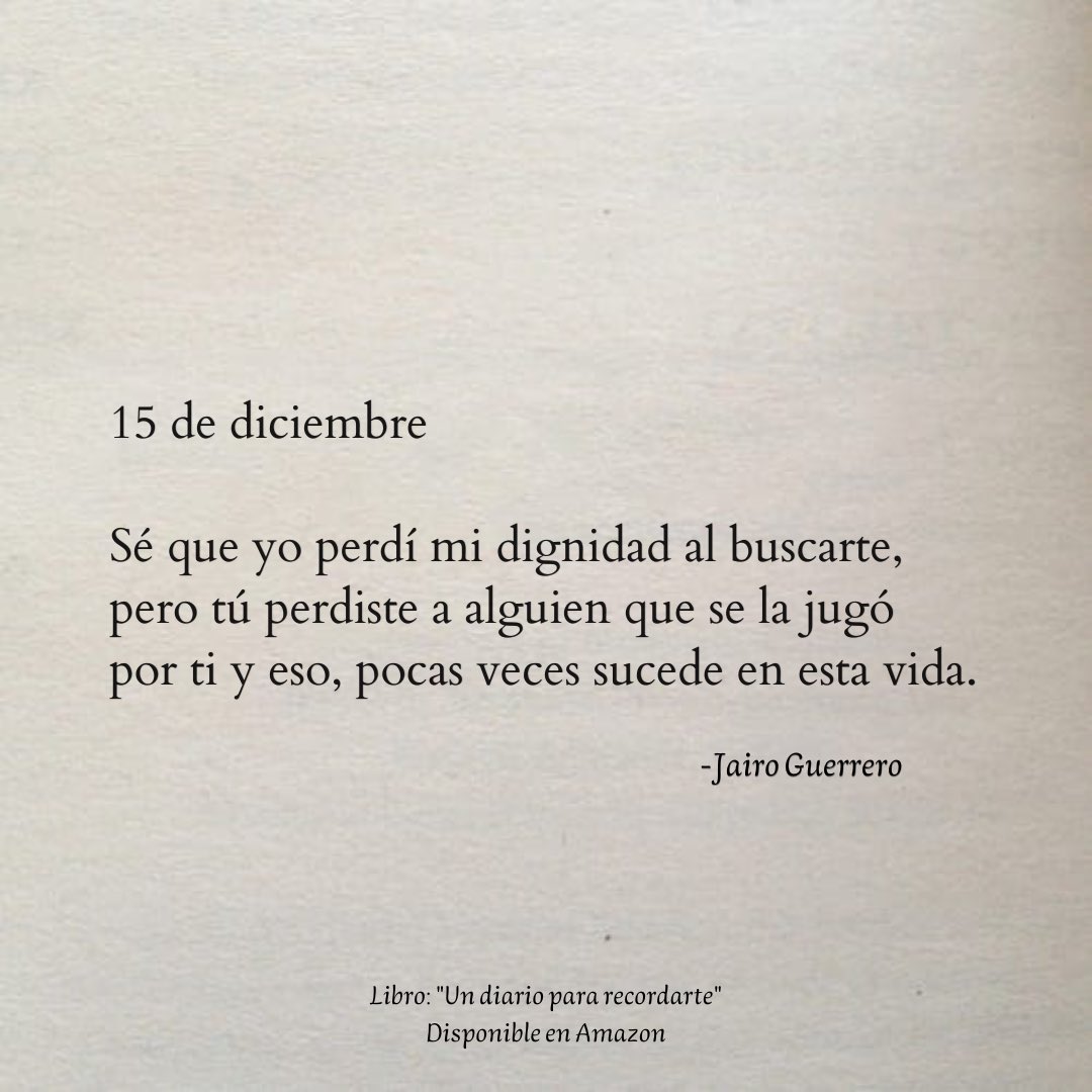 15 de diciembre. 🍂