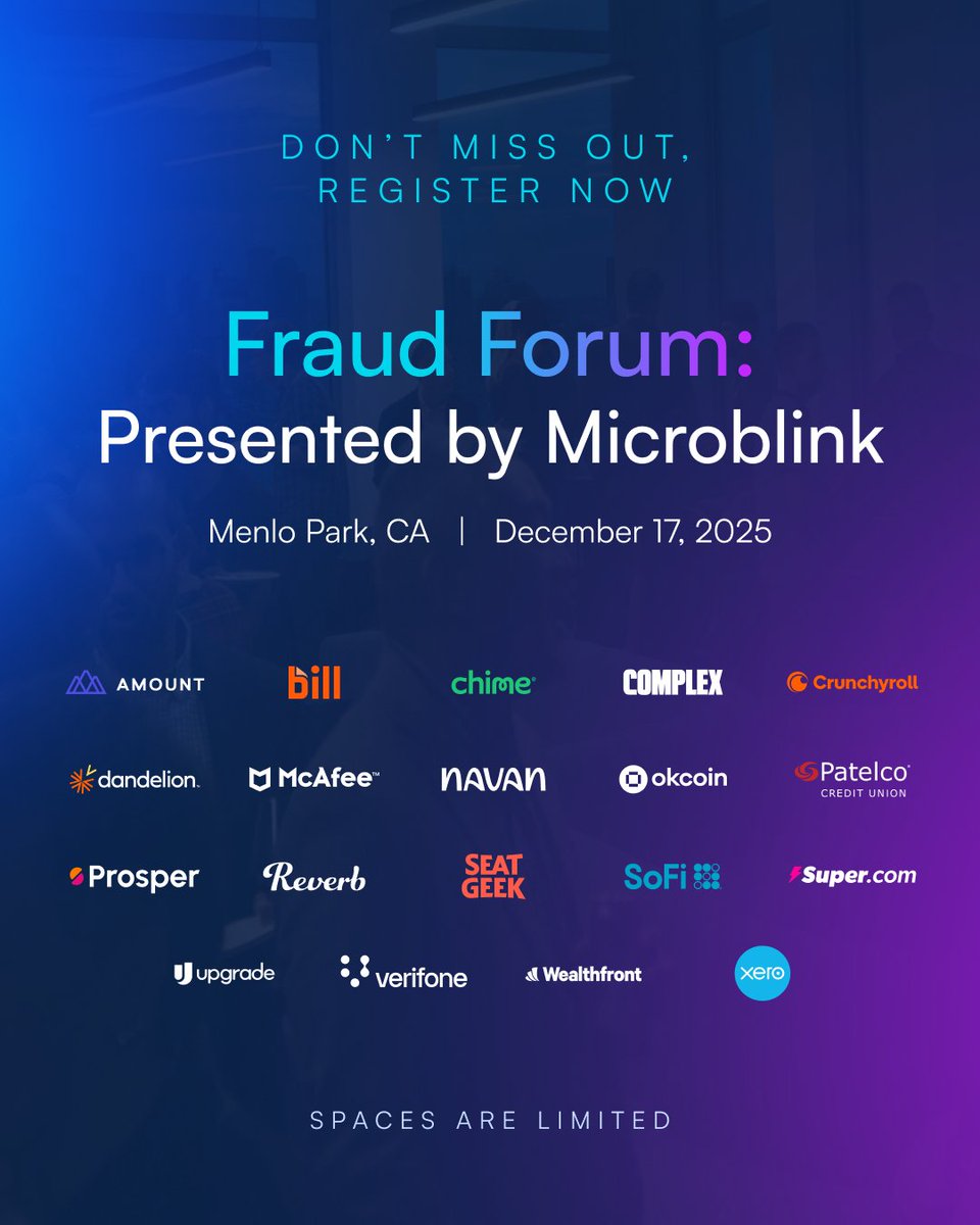 Microblink tweet media