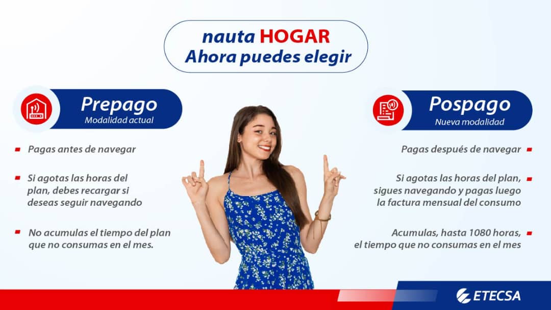 Nueva modalidad para Nauta Hogar
#EtecsaConCuba