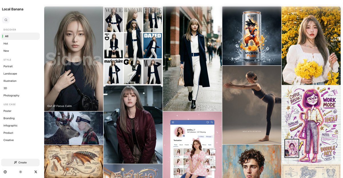 又一个nano banana pro提示词网站，网站做得不错，内容也很丰富