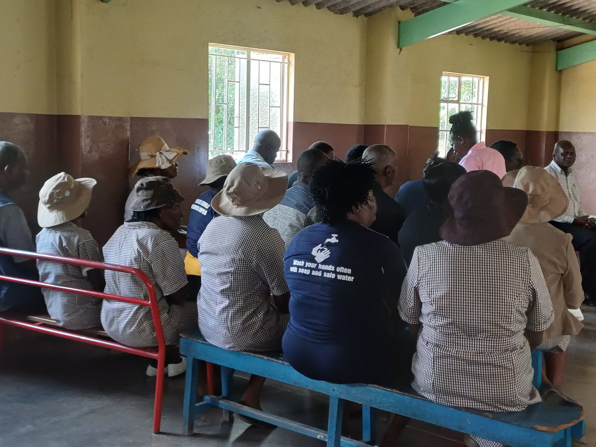 Salute to Hon <a href="/DCBajila/">Discent Bajila</a> for a relief well done, donating Smart TVs to clinics in the constituency. In a functioning country basic health care services would provide for such whereas <a href="/edmnangagwa/">President of Zimbabwe</a> is failing to address the Doctor-Patient ratio through employment of health personnel