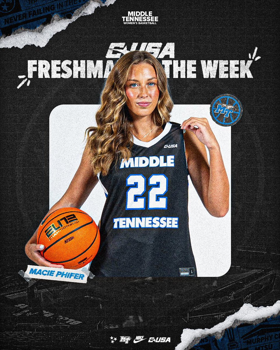 𝗖𝗼𝗻𝗳𝗲𝗿𝗲𝗻𝗰𝗲 𝗨𝗦𝗔 - Freshman of the Week  

#TrueBlue