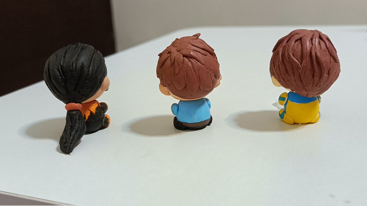 deeiondrews's tweet image. You know it's bad when you make clay figures of them #dispatch #steamengine #watermechabae