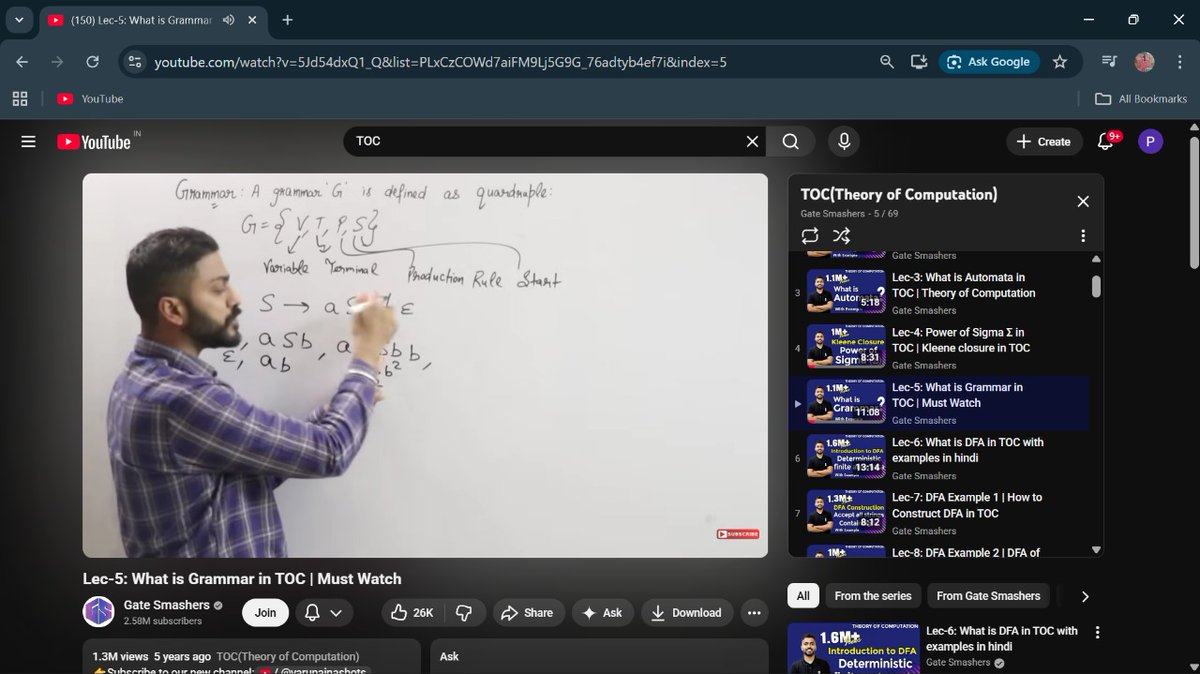 Ansh_niranjan1's tweet photo. #day_28
>Mid-term prep mode on.
>Revising core concepts, watching lectures, and connecting the dots one
topic at a time. Not rushing—just focusing on clarity.
>Theory of Computation and Machine Learning for mid-terms.
Grammar, KNN, SVM, confusion matrix, and clustering &amp; so on. https://t.co/sx9ClUzte1