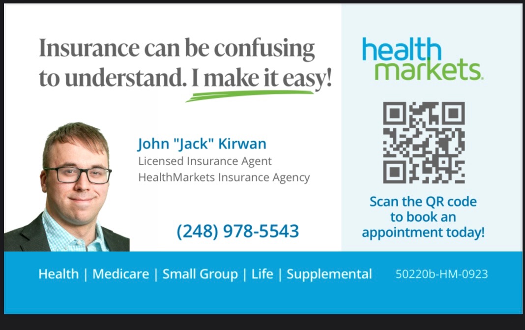Anybody in Michigan having trouble signing up for insurance in the Marketplace with long wait times or other issues picking a plan with today being the deadline, I recommend you call the number on the card below. He is a broker who works with the marketplace and just got my wife