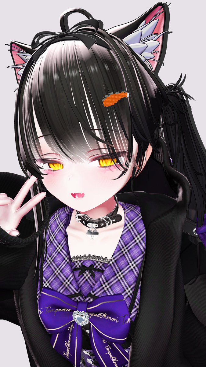 おはしゃけ🐟🧡 ぴーす！✌ #Milfy3D