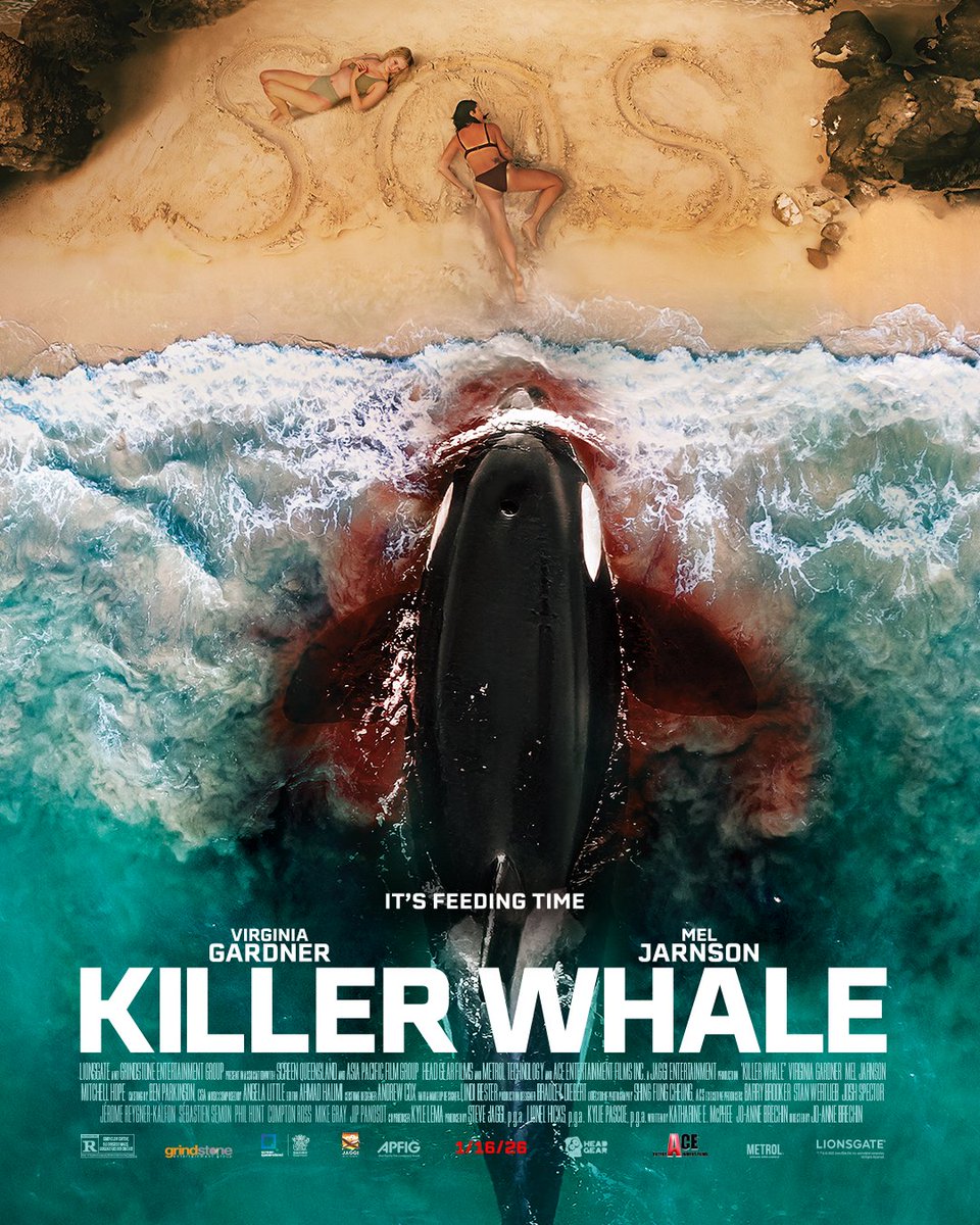 🆘 #KillerWhaleMovie - In Select Theaters and On Digital January 16.
