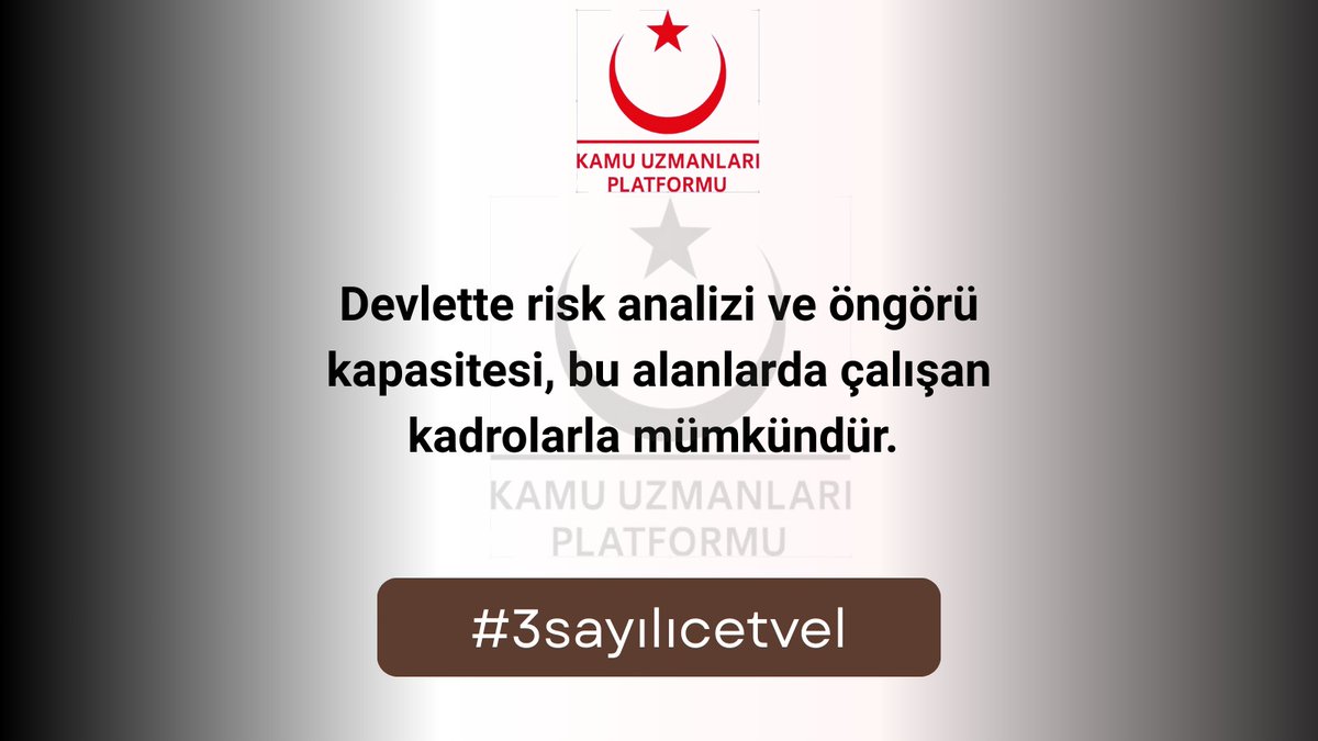 tiudorgtr's tweet photo. Kamu yönetiminde süreklilik, kısa vadeli çözümlerle değil, nitelikli insan kaynağıyla sağlanır. #3sayılıcetvel https://t.co/iFdFOhV2bp