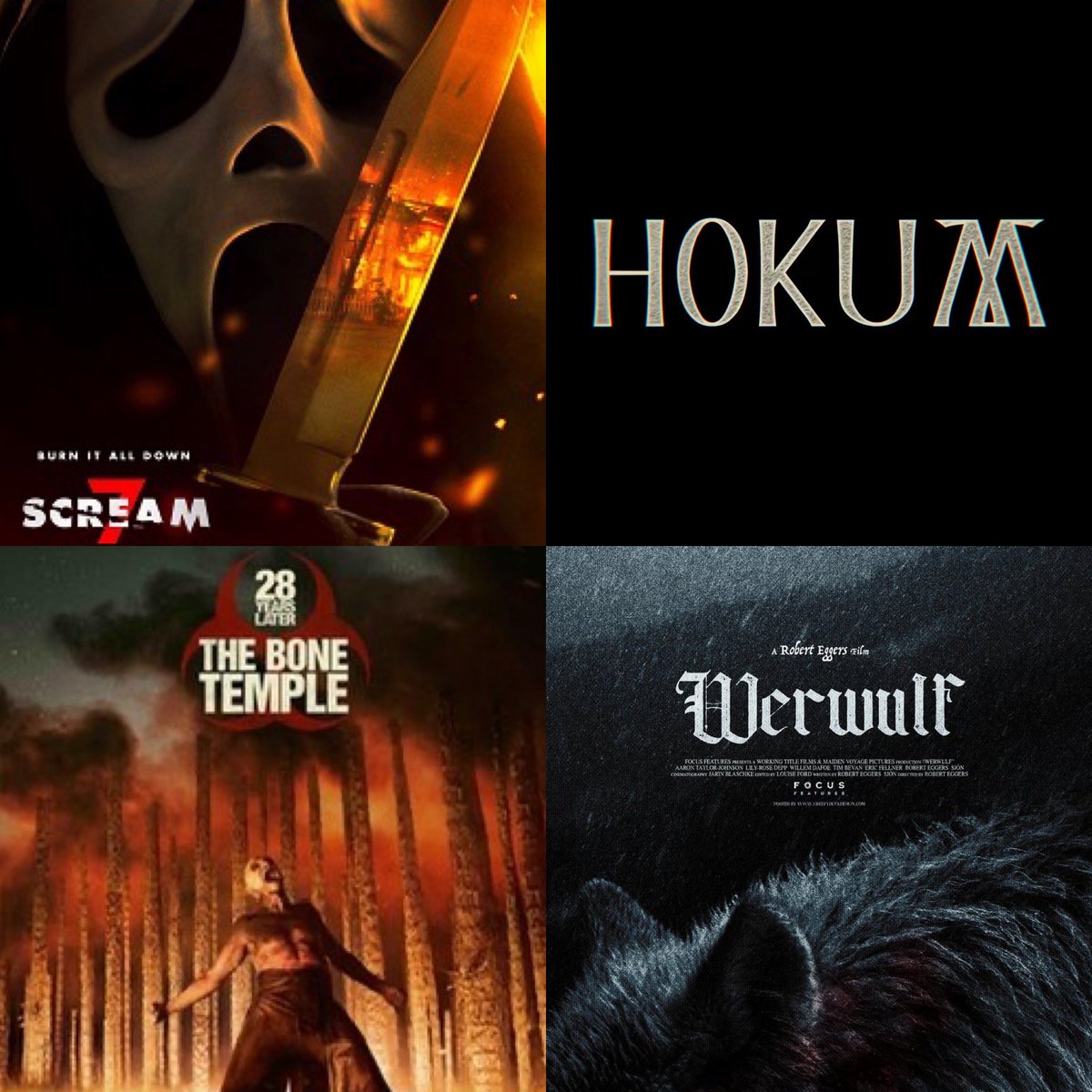 Oh 2026 is going to be amazing for horror!!!