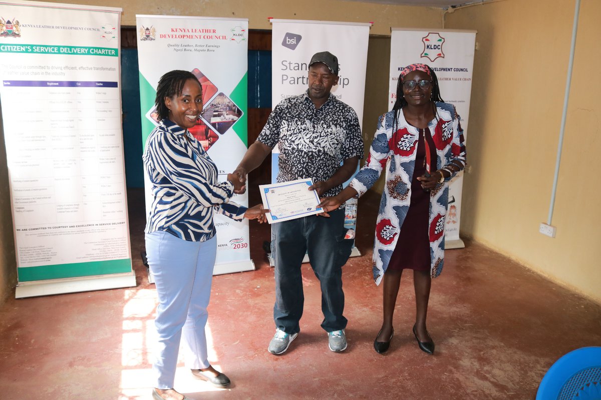 Kenya Leather Development Council (KLDC) tweet media