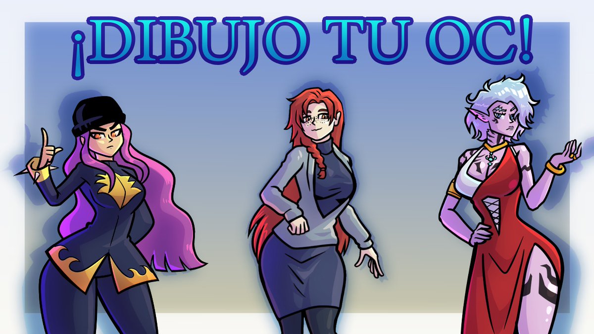 misterfronter's tweet image. ¡NUEVA DINÁMICA PARA SEGUIDORES!
Deja tu follow y tu oc, ¡Yo lo dibujo!
si llegamos a 3000 seguidores, ¡los dibujaré TODOS!
sino, elegiré a la mayoría :3