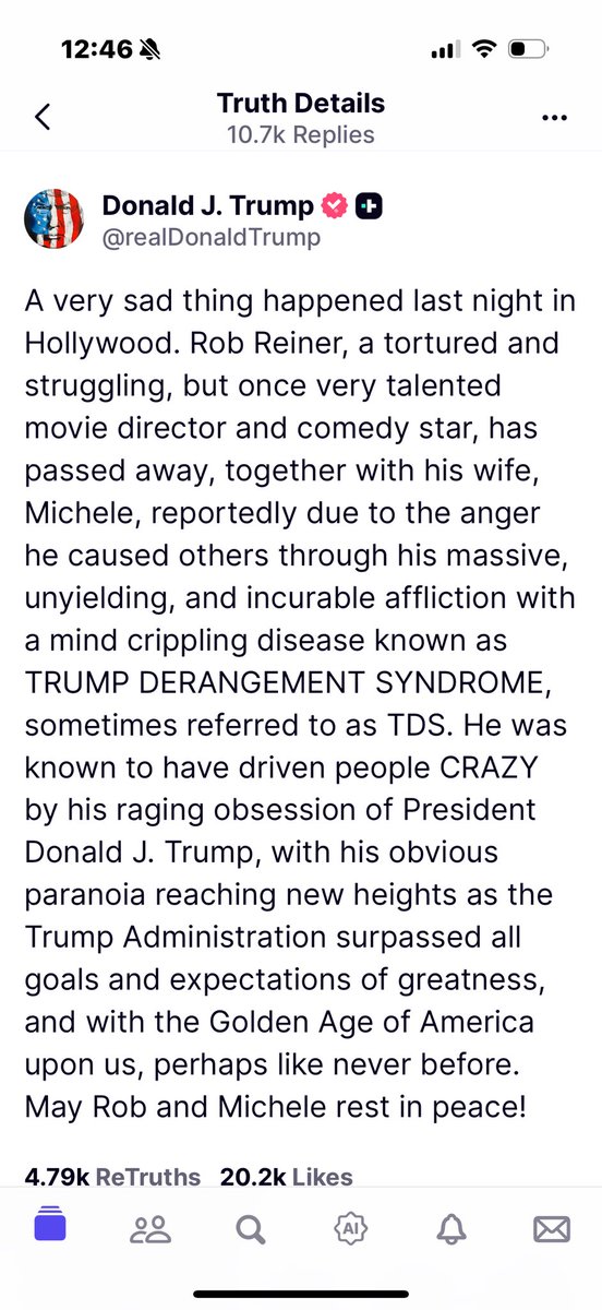 Donald Trump posted this yesterday on Truth Social. 

Thoughts?