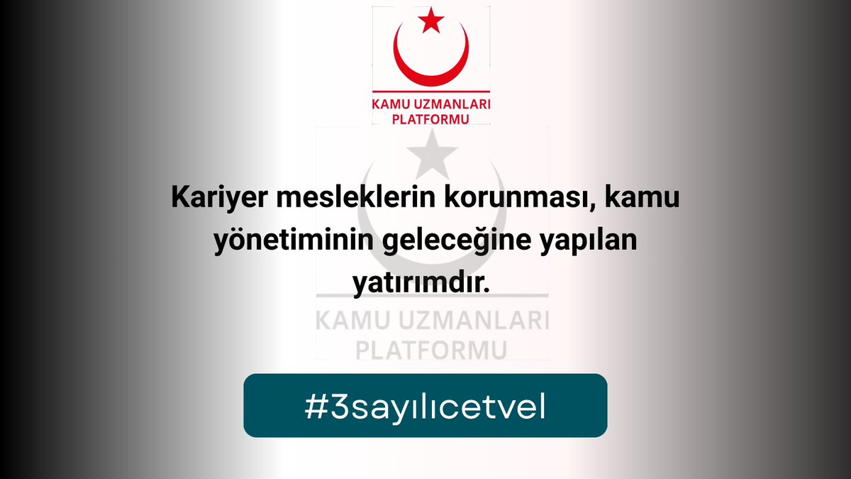 Ayrıcalık değil, emeğe uygun saygınlık istiyoruz. #3sayılıcetvel