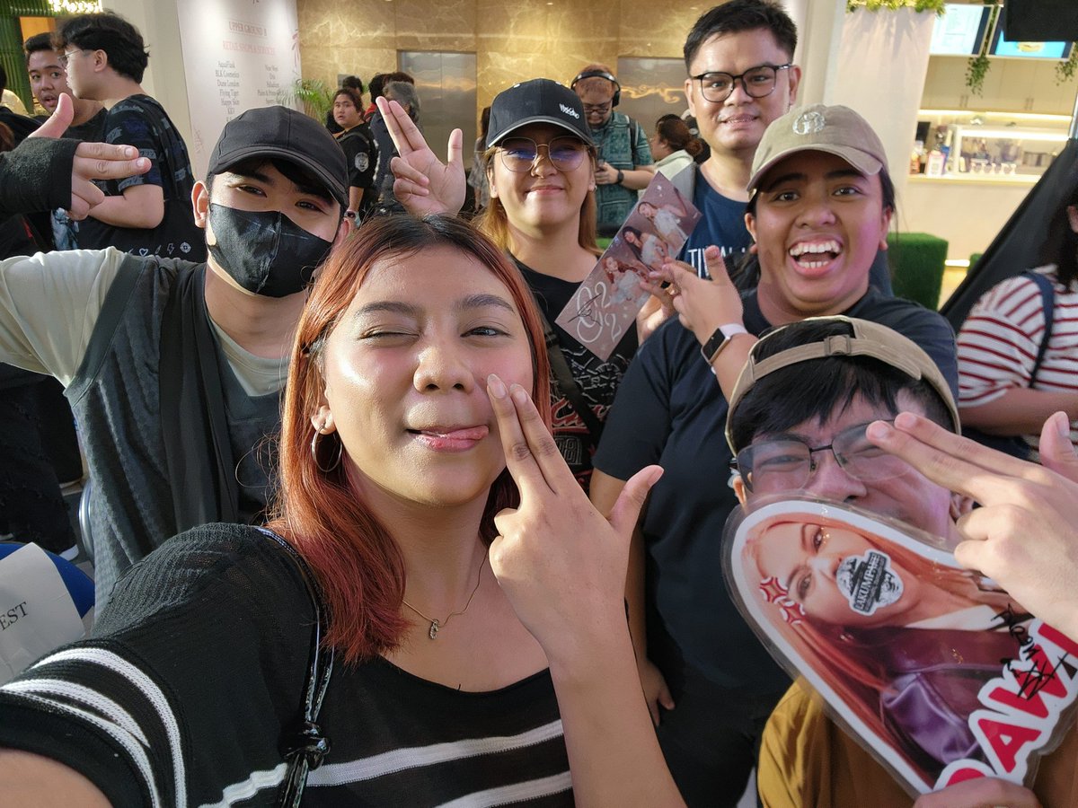 Huge thanks and salute to <a href="/LA_Calma21/">LA Calma 🤙🏻</a> 
See you again sa concert! Have a safe flight🫶🏻
And thank you sa catch up <a href="/citydove17/">joywithanger(RAFAELA NI ANGELA & ARIS NI CHARICE)</a> <a href="/miksteroo_/">MIKS</a> and kay tita, kahit wag na kay <a href="/gailip7/">gayle.☆</a> charot haha

TDOE LIVE AT GATEWAY
#G22 <a href="/G22Official/">G22 Official</a>
#G22_TDOEAlbumShowcase
#G22_TheDissectionOfEve