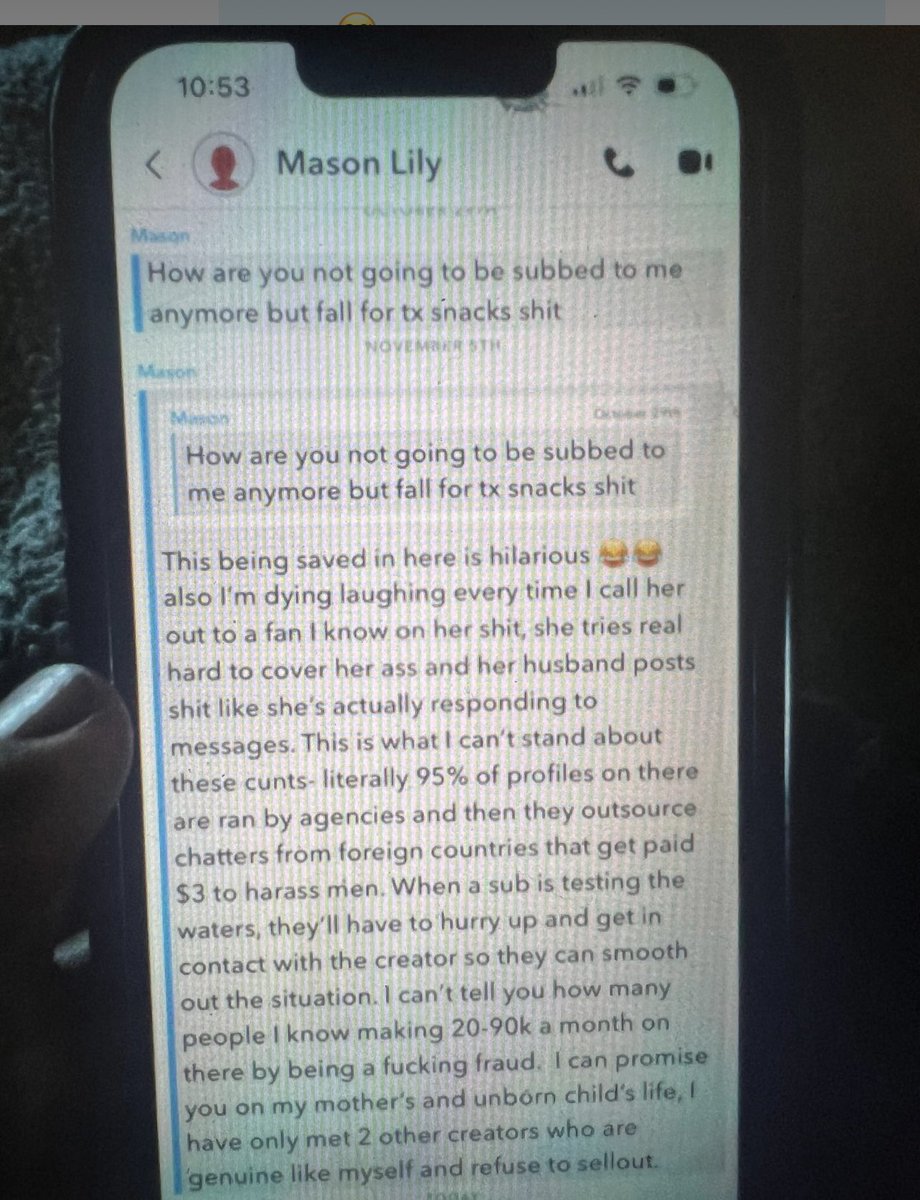 TxSnacks's tweet image. Dear @MasonLily420 , I hope this message finds you.
I felt as though I should clear the air on a few things that have recently been said by you, for whatever reason..? I am still mind boggled &amp;amp; uncertain.
You claim I hate you. Which I don’t, I’ve followed up until today and…