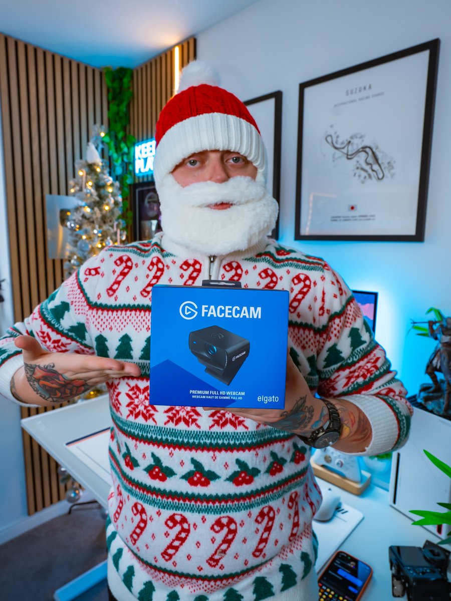 spuddgaming's tweet image. 🎅🏻 12 Days of Spudmas Giveaways 🎁

Day 4 - @elgato Facecam MK.II 💪🏻

To enter:

- Like and repost ❤️
- Follow @spuddgaming @SpuddPlays 
- Tag 2 friends below! 🎮

Winner picked in a week! Good luck! 🎄