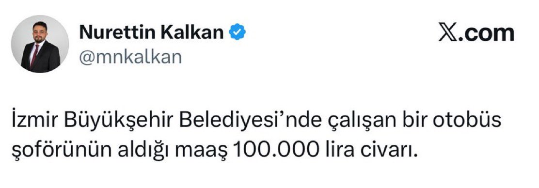 SaglTum's tweet photo. Belediye otobüs şoförü 100 bin TL, kamuda temizlik personeli 70 bin TL alırken; öğretmen 51 bin, mühendis 65 bin, polis 61 bin, hemşire 58 bin TL alıyor. Kamuda maaş hiyerarşisi çöktü. Liyakat ve sorumluluğa dayalı acil reform şart!
#MemuraNedenYok https://t.co/1AEKZdiGKw