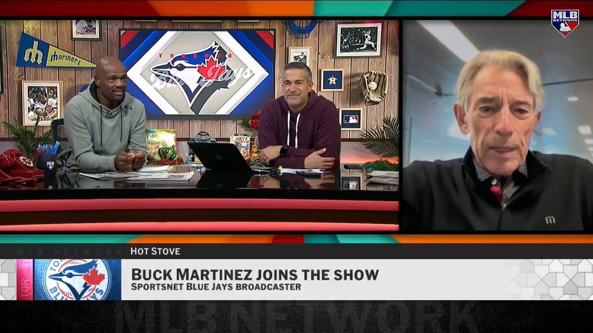 "This, to me, was the best clubhouse I've ever seen in @BlueJays franchise history."
Buck Martinez reminisces on Toronto's AL pennant-winning season and discusses their future on #MLBNHotStove.