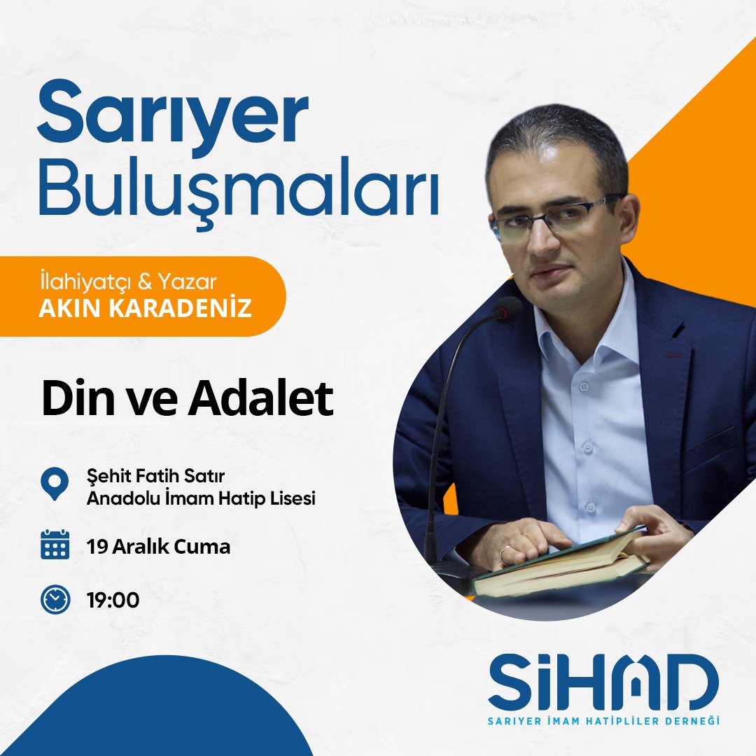 İstanbul'daki dostları bekleriz... 
#din #adalet