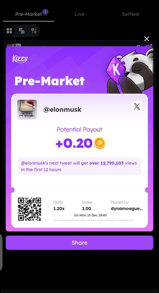 First bet on <a href="/kizzymobile/">Kizzy</a> mainnet 
It all starts here