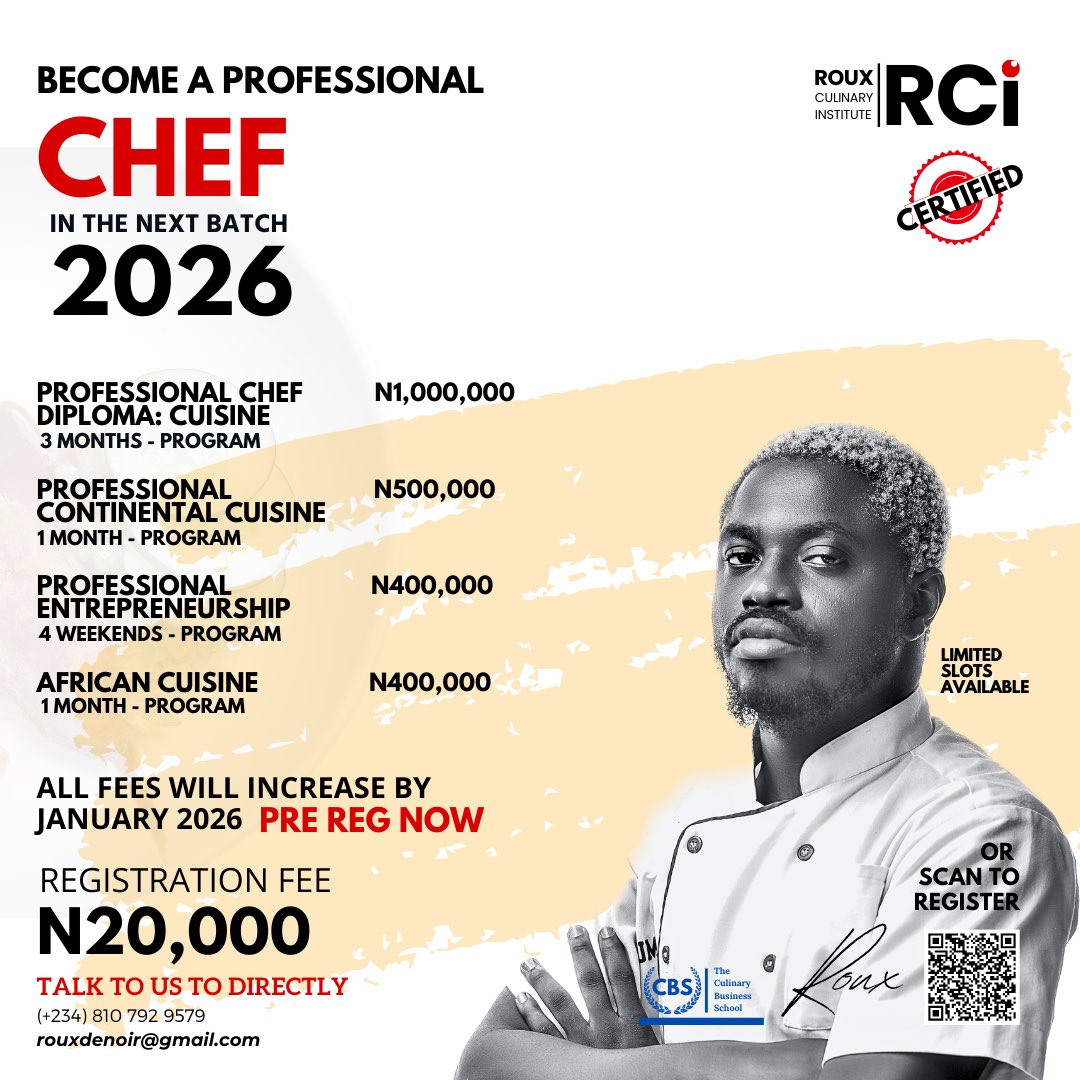 Roux Culinary Institute tweet media