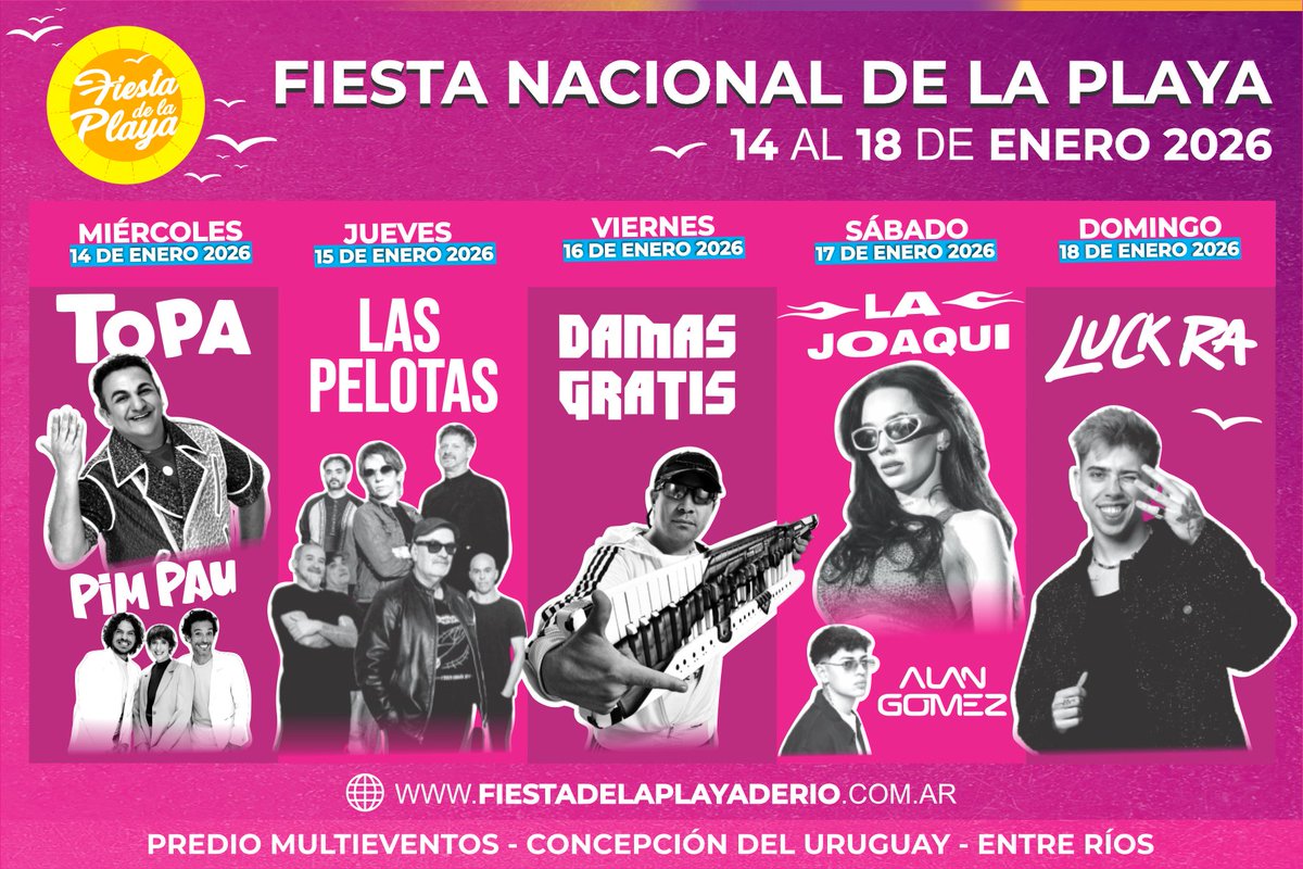 Fiesta de la Playa tweet media