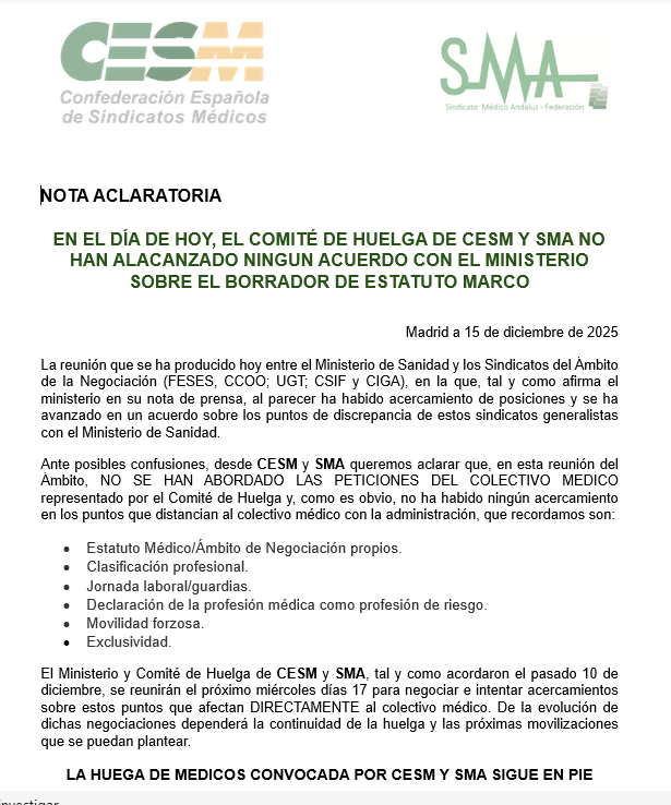 SIMEX_CESM Sindicato Médico de Extremadura tweet media