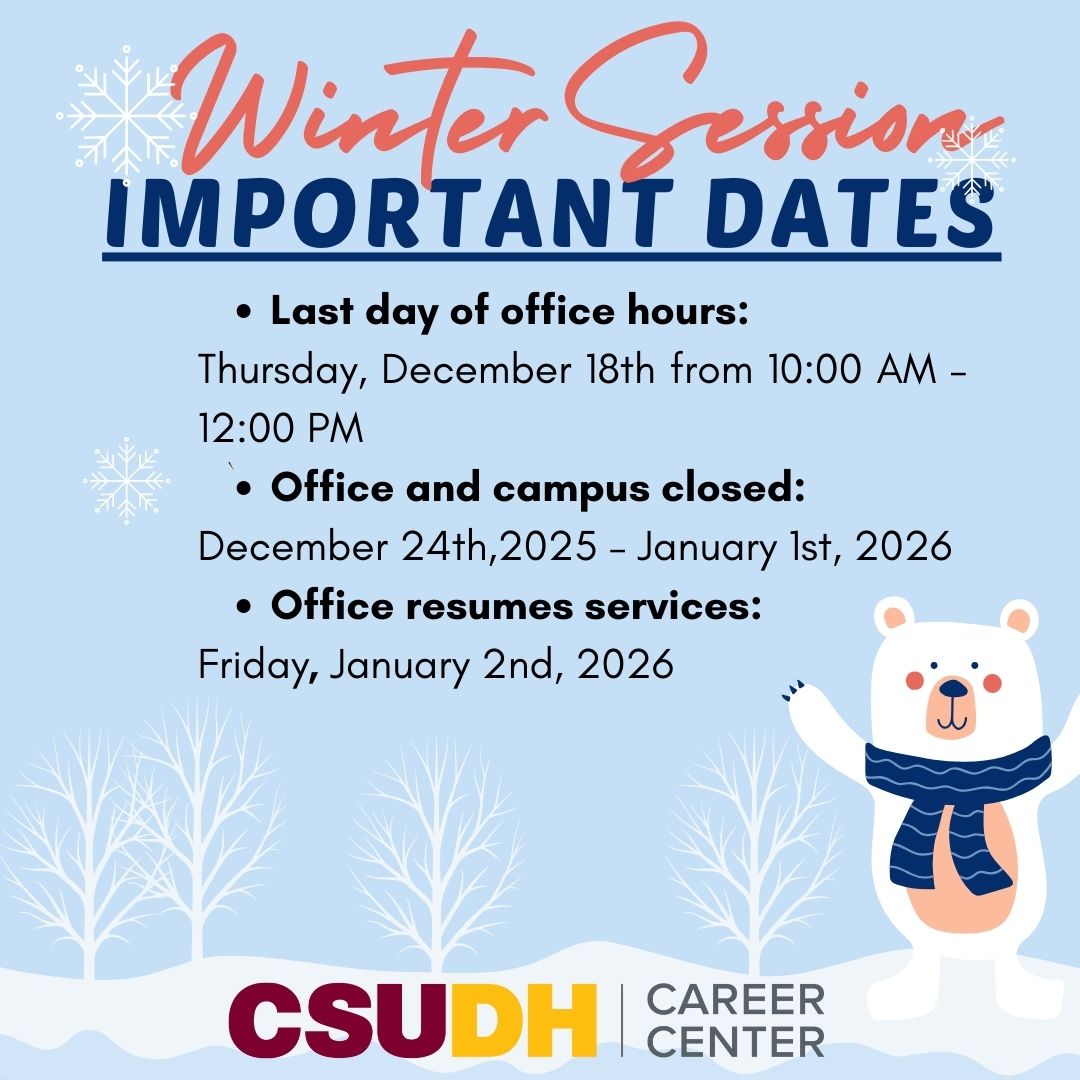 CSUDH Career Center tweet media
