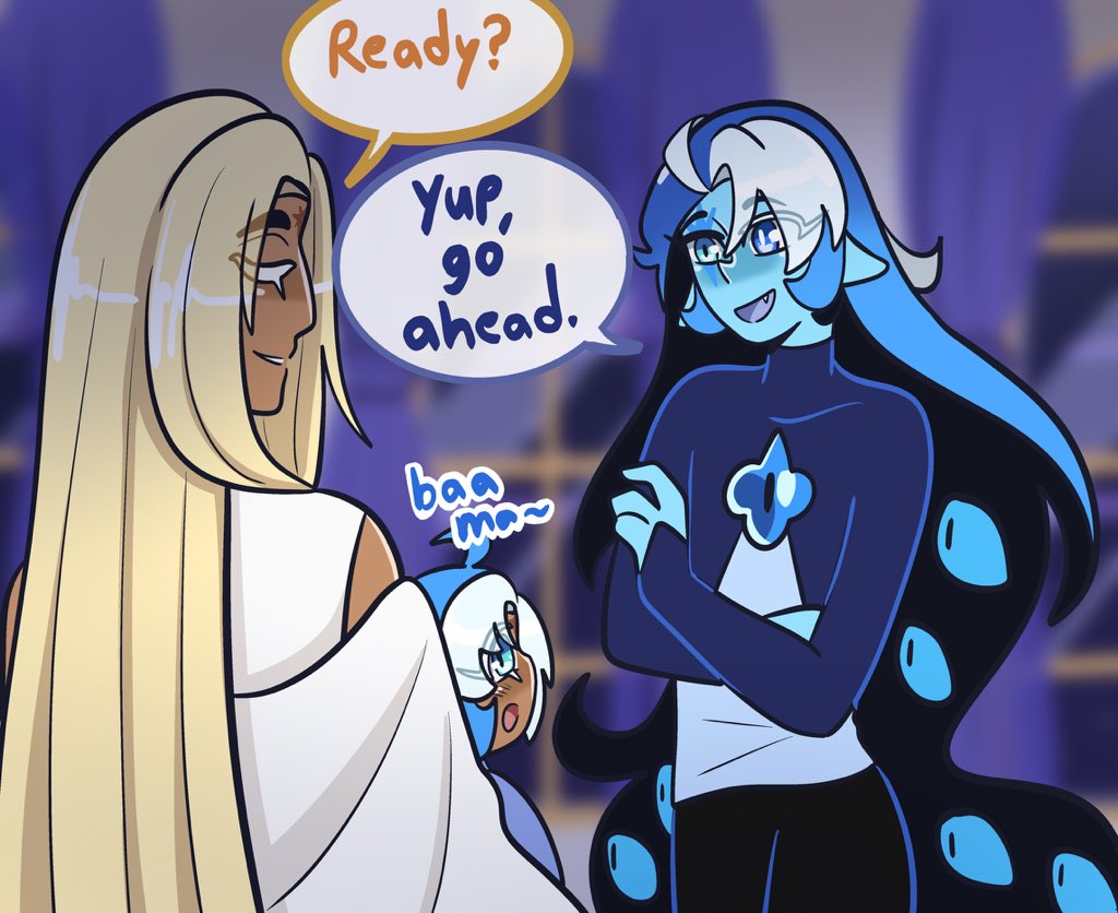 The first time Shadow Milk shapeshifted in front of the twins went
