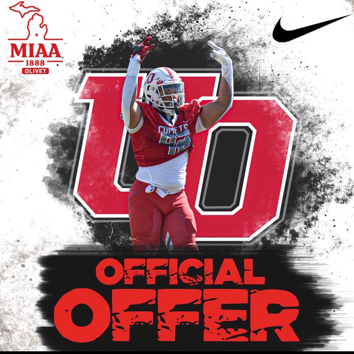 cayden_brown1's tweet photo. After an amazing visit and conversation with @CoachCrawford12 and @CoachIeuter I am extremely thankful to recieve my second official offer to @UOlivetfootball! https://t.co/3qOR8obl3X