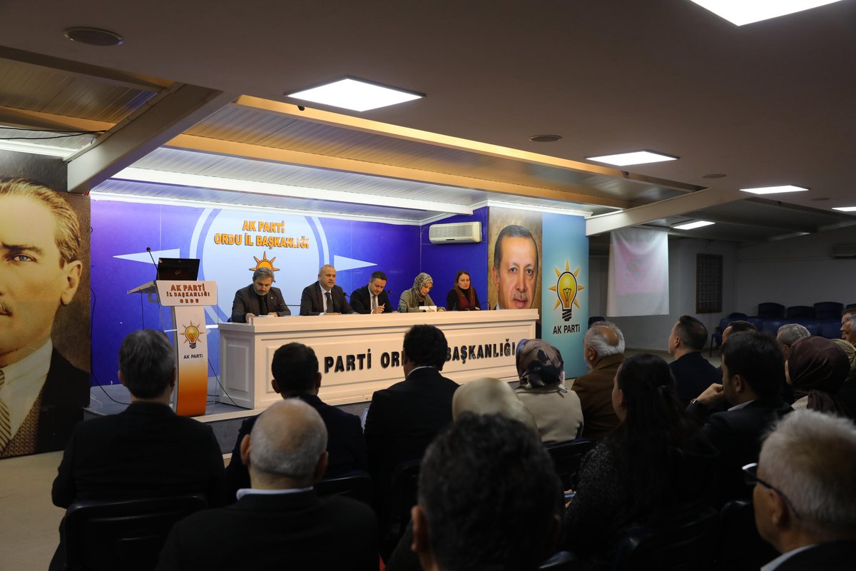 AK Parti Ordu İl Yönetim ve Yürütme Kurulu Haftalık Olağan Toplantımızı gerçekleştirdik.

Toplantımızda alınan kararların AK Partimize ve şehrimize hayırlı olmasını diliyorum.
