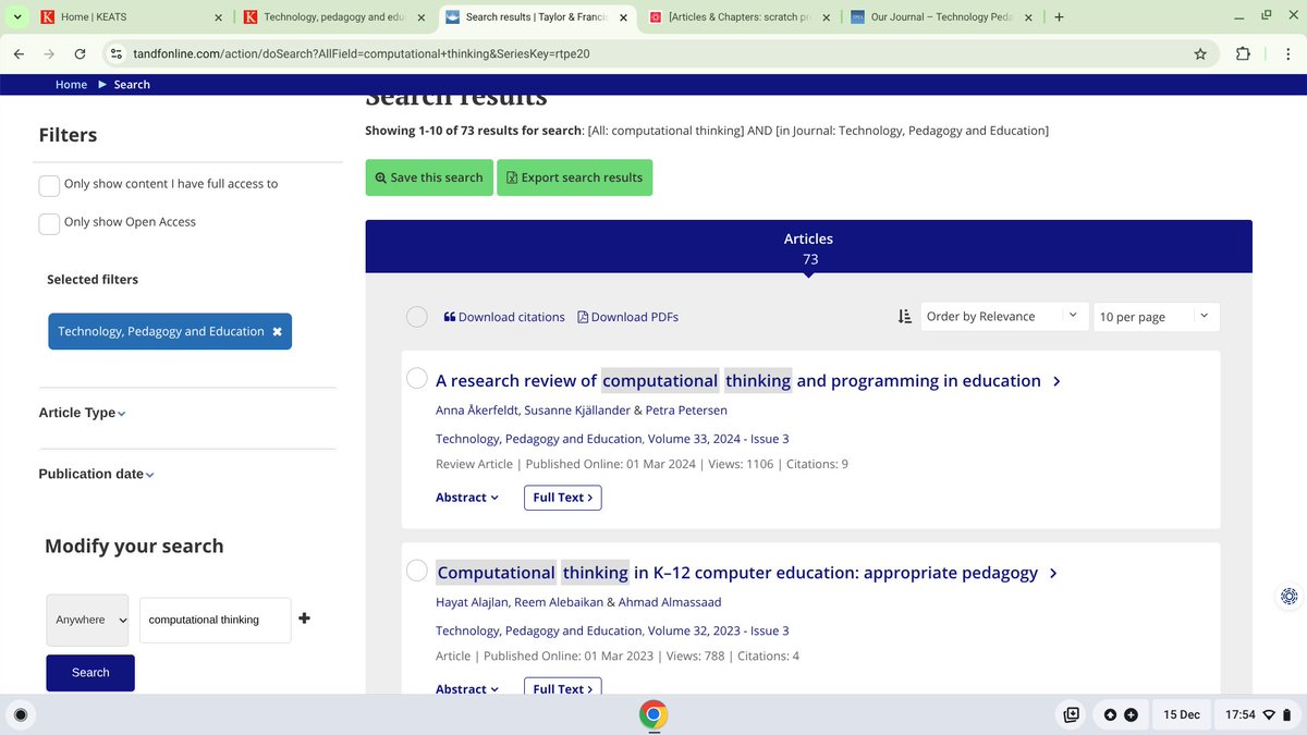 TsuiAllen's tweet image. And boom! Knew that a little bit of concentrated digging like the digital equivalent of a prospector would turn up these nuggets of gold #OriginsOfComputationalThinking