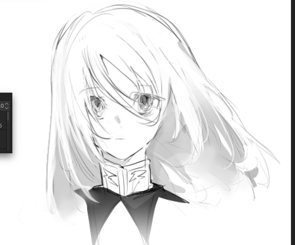 手描きイラスト　リク23 イラスト #スケッチ #oc #のふ #fyp | TikTok