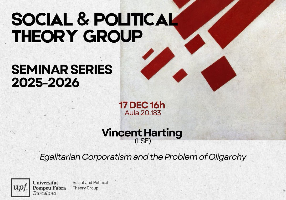 Social and Political Theory Group tweet media