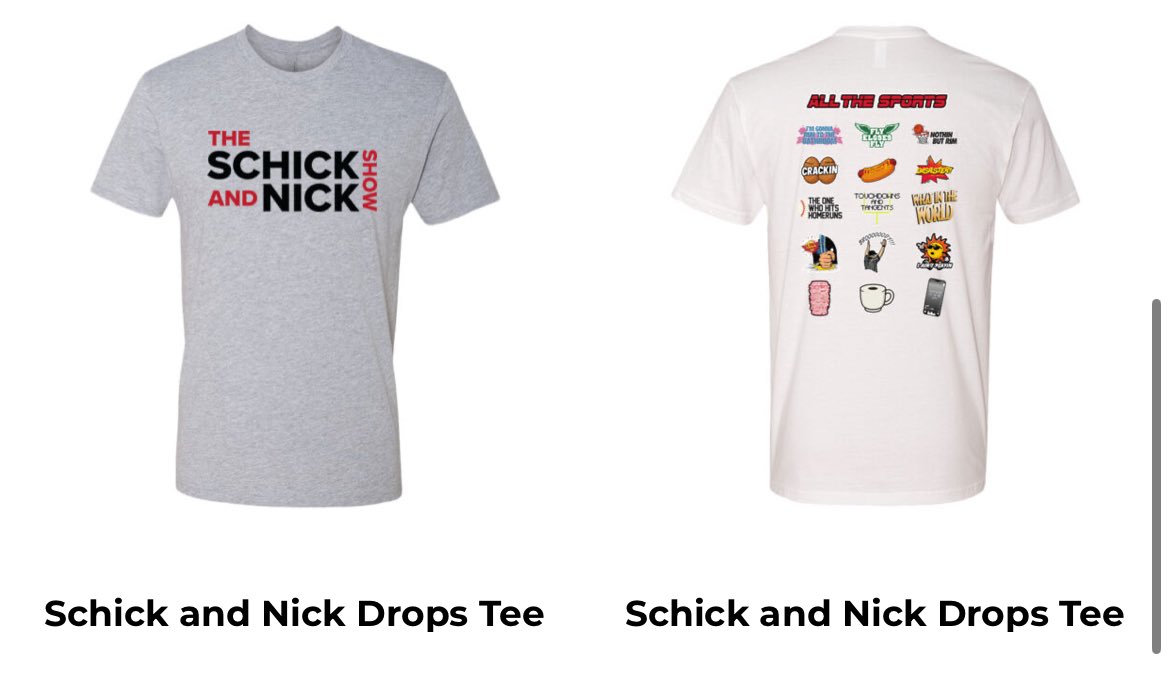 Schick and Nick Show tweet media